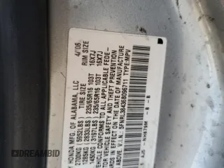 2006 Honda Odyssey EX with VIN 5FNRL38436B096711, listed as a Copart auction lot 50938305 with 238,106 mi miles and Clean Title. Bid and sale history available at carsss.com. Image 13.