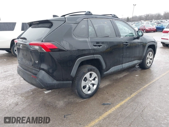2020 Toyota RAV4 LE with VIN 2T3H1RFV7LC035305, listed as a IAAI auction lot 41515910 with 66,418 mi miles. Bid and sale history available at carsss.com. Image 4.