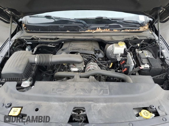 2022 Ram 1500 Big Horn with VIN 1C6RREMT9NN265838, listed as a Copart auction lot 88808215 with 88,050 mi miles and Salvage Title. Bid and sale history available at carsss.com. Image 11.