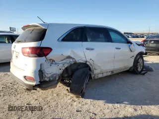 2019 Kia Sorento S with VIN 5XYPG4A57KG478280, listed as a Copart auction lot 85922094 with 98,748 mi miles and Salvage Title. Bid and sale history available at carsss.com. Image 3.