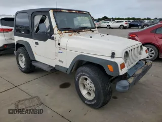 1997 Jeep Wrangler Sport with VIN 1J4FY19S9VP430180, listed as a Copart auction lot 74774704 with 0 mi miles and Salvage Title. Bid and sale history available at carsss.com. Image 4.