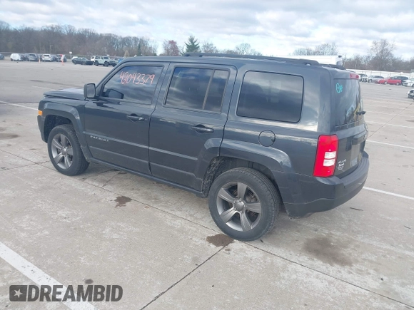 2015 Jeep Patriot High Altitude with VIN 1C4NJRFBXFD145130, listed as a IAAI auction lot 42043379 with 82,420 mi miles and . Bid and sale history available at carsss.com. Image 3.