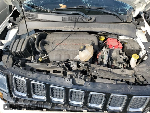 2020 Jeep Compass Limited with VIN 3C4NJDCB0LT195905, listed as a Copart auction lot 81085404 with 108,352 mi miles and Salvage Title. Bid and sale history available at carsss.com. Image 12.
