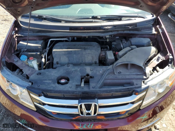 2016 Honda Odyssey SE with VIN 5FNRL5H37GB085490, listed as a Copart auction lot 50326635 with 54,773 mi miles and Salvage Title. Bid and sale history available at carsss.com. Image 12.