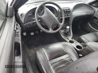 2003 Ford Mustang GT Deluxe with VIN 1FAFP42X33F380899, listed as a Copart auction lot 42158555 with 142,086 mi miles and Salvage Title. Bid and sale history available at carsss.com. Image 8.