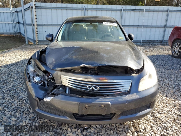 2007 Infiniti G35 G35x with VIN JNKBV61F77M818858, listed as a Copart auction lot 53897465 with 115,905 mi miles and Salvage Title. Bid and sale history available at DreamBid. Image 5.