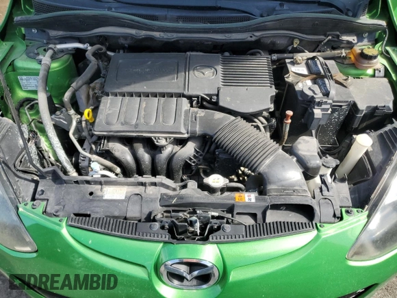 2011 Mazda 2 Touring z VIN JM1DE1HZ7B0125804, wystawiony jako Copart lot #54823605 z przebiegiem 84 606 mil mil oraz Szkoda całkowita • Salvage title. Historia ofert i sprzedaży dostępna na DreamBid. Obrazek 11.