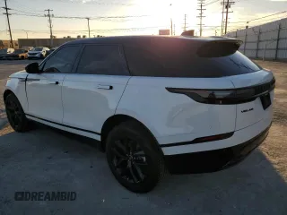 2024 Land Rover Range Rover Velar Dynamic SE с VIN SALYL2EX0RA391582, выставлен на аукционе Copart как лот 85525404 с пробегом 7 159 миль миль и Списание • Salvage title. История ставок и продаж доступна на DreamBid. Изображение 2.