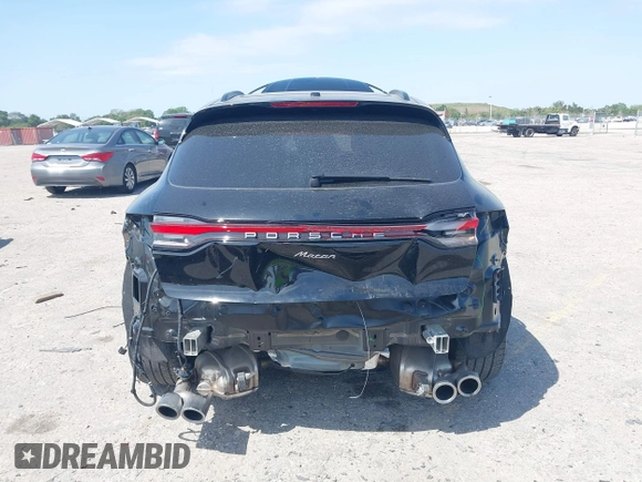 2024 Porsche Macan with VIN WP1AA2A55RLB14867, listed as a IAAI auction lot 41821087 with 7,254 mi miles and . Bid and sale history available at DreamBid. Image 6.
