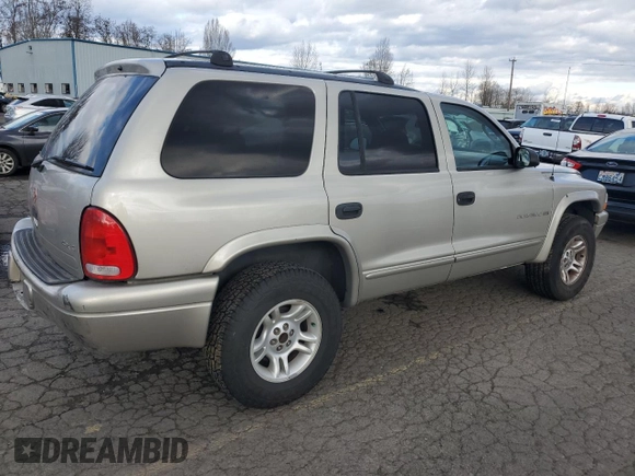 2001 Dodge Durango z VIN 1B4HS28Z91F588746, wystawiony jako Copart lot #44464625 z przebiegiem 61 005 mil mil oraz Szkoda całkowita • Salvage title. Historia ofert i sprzedaży dostępna na DreamBid. Obrazek 3.