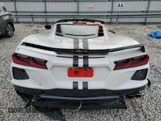 2020 Chevrolet Corvette 3LT with VIN 1G1Y82D43L5101442, listed as a Copart auction lot 70041624 with 0 mi miles and Salvage Title. Bid and sale history available at carsss.com. Image 6.