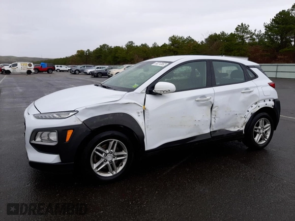 2019 Hyundai Kona SE with VIN KM8K1CAA8KU353186, listed as a Copart auction lot 68213852 with 65,442 mi miles. Bid and sale history available at carsss.com. Image 1.