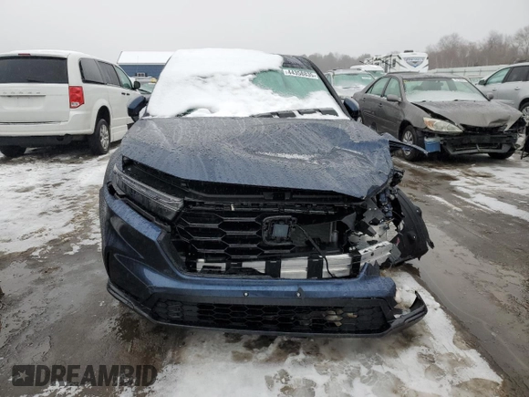 2025 Honda CR-V EX with VIN 5J6RS4H48SL001487, listed as a Copart auction lot 44358835 with 7,970 mi miles and Salvage Title. Bid and sale history available at DreamBid. Image 5.