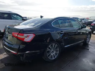 2014 Kia Cadenza Premium with VIN KNALN4D72E5167092, listed as a IAAI auction lot 41399074 with 158,105 mi miles. Bid and sale history available at carsss.com. Image 6.