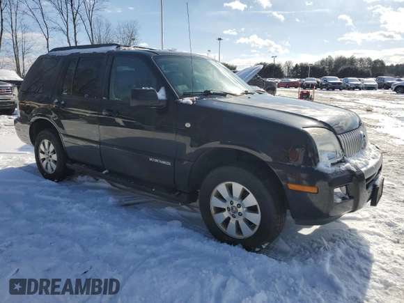 2007 Mercury Mountaineer z VIN 4M2EU47E27UJ20396, wystawiony jako Copart lot #43403275 z przebiegiem 153 610 mil mil oraz Czysty tytuł • Clean title. Historia ofert i sprzedaży dostępna na DreamBid. Obrazek 4.