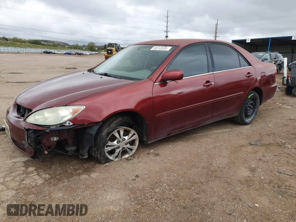 2006 Toyota Camry LE z VIN 4T1BF32K56U116492, wystawiony jako Copart lot #55510535 z przebiegiem 195 548 mil mil oraz Szkoda całkowita • Salvage title. Historia ofert i sprzedaży dostępna na DreamBid. Obrazek 1.