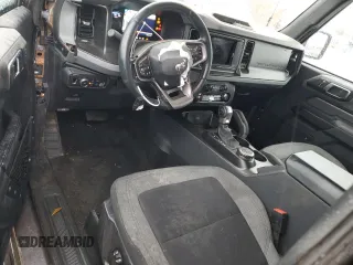 2021 Ford Bronco with VIN 1FMDE5AH7MLA79865, listed as a Copart auction lot 46552595 with 33,636 mi miles and Salvage Title. Bid and sale history available at carsss.com. Image 8.