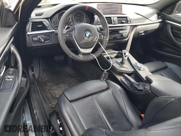 2016 BMW 4 Series 428i xDrive with VIN WBA3N9C54GK250508, listed as a Copart auction lot 58236065 with 98,505 mi miles and Salvage title. Bid and sale history available at DreamBid. Image 8.