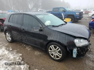 2009 Volkswagen Rabbit S with VIN WVWDA71K19W146831, listed as a Copart auction lot 83756164 with 256,383 mi miles and Salvage title. Bid and sale history available at DreamBid. Image 4.