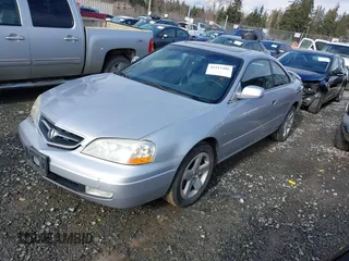 2002 Acura CL Type S with VIN 19UYA42612A001665, listed as a IAAI auction lot 41513486 with 195,255 mi miles. Bid and sale history available at carsss.com. Image 2.
