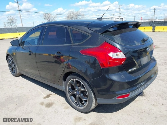 2013 Ford Focus SE with VIN 1FADP3K28DL353383, listed as a IAAI auction lot 41958159 with 125,814 mi miles. Bid and sale history available at carsss.com. Image 3.