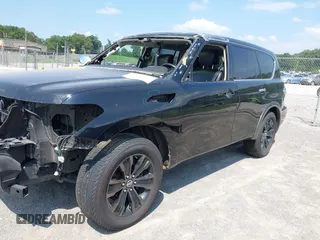 2018 Nissan Armada Platinum with VIN JN8AY2NE5J9731473, listed as a IAAI auction lot 42441530 with 94,033 mi miles and . Bid and sale history available at DreamBid. Image 17.