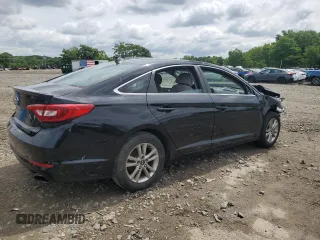 2015 Hyundai Sonata SE z VIN 5NPE24AF9FH174865, wystawiony jako Copart lot #60498875 z przebiegiem 51 350 mil mil oraz Czysty tytuł • Clean title. Historia ofert i sprzedaży dostępna na DreamBid. Obrazek 3.