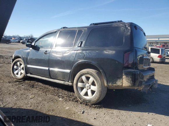 2004 Infiniti QX56 with VIN 5N3AA08CX4N803863, listed as a Copart auction lot 46522145 with 0 mi miles and Salvage Title. Bid and sale history available at carsss.com. Image 2.