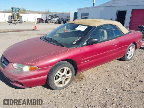 1996 Chrysler Sebring JXi with VIN 3C3EL55H0TT324666, listed as a IAAI auction lot 42102226 with 114,755 mi miles and . Bid and sale history available at DreamBid. Image 2.