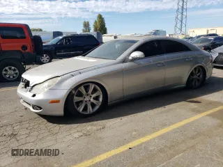 2008 Mercedes-Benz CLS-Class 5.5L with VIN WDDDJ72X88A118200, listed as a Copart auction lot 78005464 with 113,005 mi miles and Salvage Title. Bid and sale history available at carsss.com. Image 1.