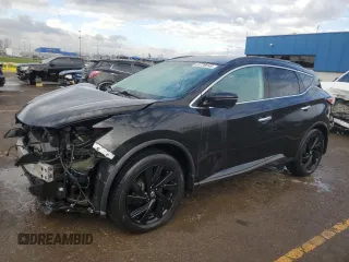 2018 Nissan Murano SV with VIN 5N1AZ2MH2JN148267, listed as a Copart auction lot 53739595 with 60,730 mi miles and Clean title. Bid and sale history available at DreamBid. Image 1.