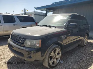 2012 Land Rover Range Rover Sport HSE Lux with VIN SALSK2D4XCA752503, listed as a Copart auction lot 59153015 with 110,382 mi miles and Salvage title. Bid and sale history available at DreamBid. Image 1.