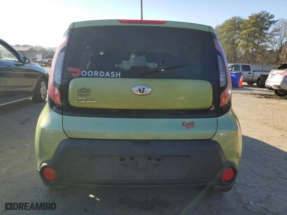 2014 Kia Soul + with VIN KNDJP3A53E7727773, listed as a Copart auction lot 41584845 with 175,661 mi miles and Non Repairable. Bid and sale history available at carsss.com. Image 6.