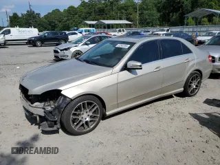2011 Mercedes-Benz E 350 Luxury with VIN WDDHF5GB2BA373677, listed as a Copart auction lot 62362365 with 124,380 mi miles and Salvage title. Bid and sale history available at DreamBid. Image 1.