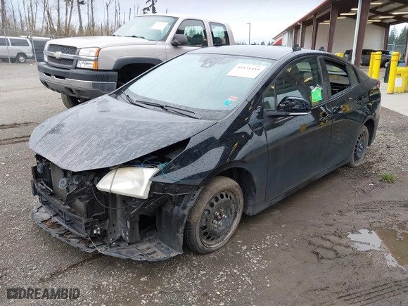 2020 Toyota Prius L Eco with VIN JTDKARFUXL3115471, listed as a IAAI auction lot 41831411 with 48,378 mi miles. Bid and sale history available at carsss.com. Image 16.