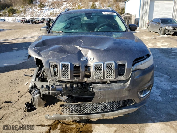 2019 Jeep Cherokee Limited with VIN 1C4PJMDXXKD158979, listed as a Copart auction lot 41886165 with 91,029 mi miles and Salvage Title. Bid and sale history available at carsss.com. Image 5.