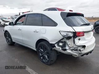 2020 Acura MDX w/Technology/A-Spec Pkg with VIN 5J8YD4H03LL012408, listed as a IAAI auction lot 41289353 with 46,535 mi miles. Bid and sale history available at carsss.com. Image 3.