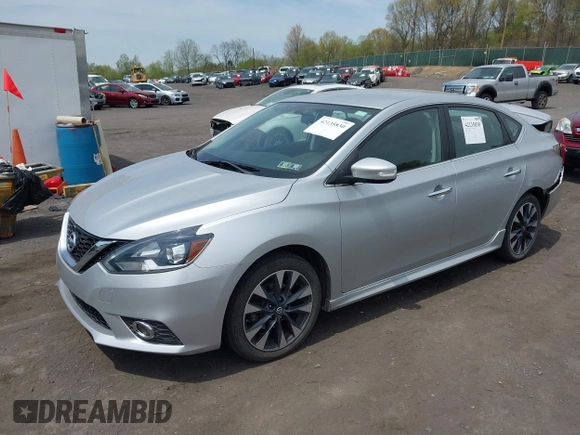 2016 Nissan Sentra SV with VIN 3N1AB7AP3GY214860, listed as a IAAI auction lot 42135830 with 58,241 mi miles and . Bid and sale history available at DreamBid. Image 2.