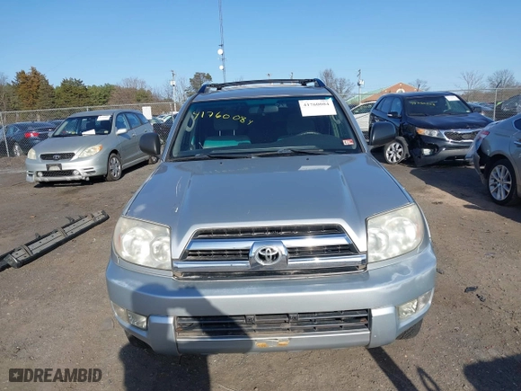2005 Toyota 4Runner SR5 with VIN JTEBU14R650067166, listed as a IAAI auction lot 41760084 with 195,973 mi miles. Bid and sale history available at carsss.com. Image 13.