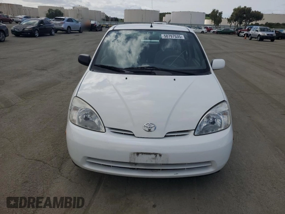 2001 Toyota Prius with VIN JT2BK12U510023714, listed as a Copart auction lot 50797535 with 81,301 mi miles and Salvage Title. Bid and sale history available at carsss.com. Image 5.