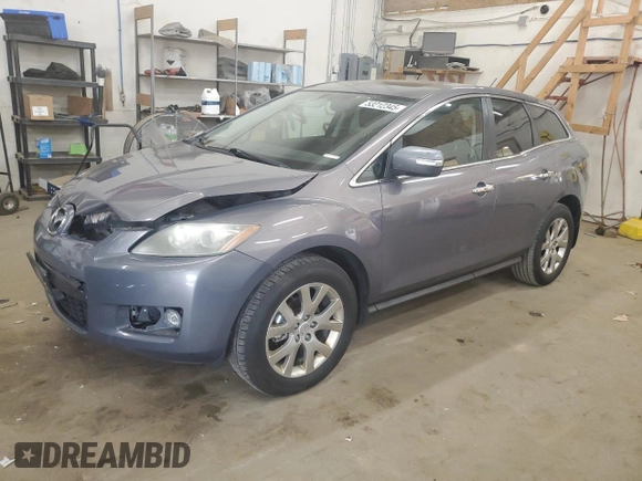 2009 Mazda CX-7 Grand Touring z VIN JM3ER293X90219881, wystawiony jako Copart lot #53212345 z przebiegiem 193 324 mil mil oraz Szkoda całkowita • Salvage title. Historia ofert i sprzedaży dostępna na DreamBid. Obrazek 1.