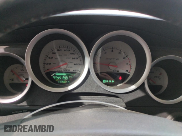 2006 Dodge Charger SRT-8 with VIN 2B3LA73W56H369414, listed as a Copart auction lot 49818765 with 117,563 mi miles and Salvage Title. Bid and sale history available at DreamBid. Image 9.