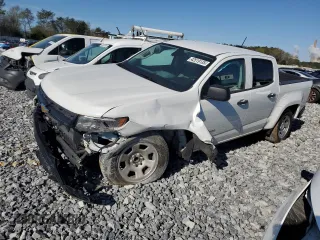 2022 Chevrolet Colorado 2WD Work Truck with VIN 1GCGSBEA3N1325412, listed as a Copart auction lot 42519135 with 0 mi miles and Salvage Title. Bid and sale history available at carsss.com. Image 1.