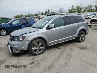 2017 Dodge Journey Crossroad Plus z VIN 3C4PDCGG9HT530604, wystawiony jako Copart lot #53579485 z przebiegiem 110 091 mil mil oraz Szkoda całkowita • Salvage title. Historia ofert i sprzedaży dostępna na DreamBid. Obrazek 1.