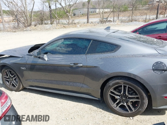2023 Ford Mustang GT with VIN 1FA6P8CF1P5301691, listed as a IAAI auction lot 41796116 with 29,735 mi miles. Bid and sale history available at carsss.com. Image 14.