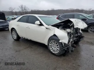 2012 Cadillac CTS Sedan Luxury with VIN 1G6DG5E56C0122884, listed as a Copart auction lot 50189715 with 0 mi miles and Salvage Title. Bid and sale history available at carsss.com. Image 4.