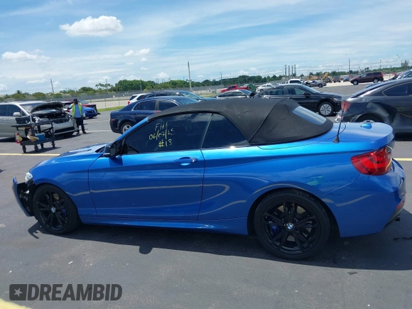 2016 BMW 2 Series M235i with VIN WBA1M1C55GV394210, listed as a IAAI auction lot 42487713 with 82,592 mi miles and . Bid and sale history available at DreamBid. Image 14.