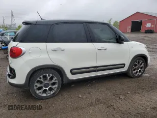 2014 FIAT 500L Trekking z VIN ZFBCFADH5EZ025547, wystawiony jako Copart lot #57479235 z przebiegiem 151 411 mil mil oraz Czysty tytuł • Clean title. Historia ofert i sprzedaży dostępna na DreamBid. Obrazek 3.