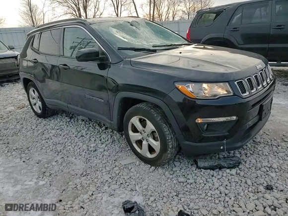 2019 Jeep Compass Latitude with VIN 3C4NJCBB5KT815013, listed as a Copart auction lot 44513075 with 48,948 mi miles and Clean Title. Bid and sale history available at carsss.com. Image 11.