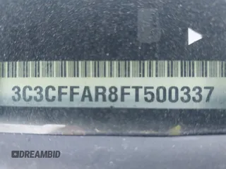 2015 FIAT 500 Pop z VIN 3C3CFFAR8FT500337, wystawiony jako IAAI lot #40331078 z przebiegiem Nie podano mil oraz . Historia ofert i sprzedaży dostępna na DreamBid. Obrazek 9.